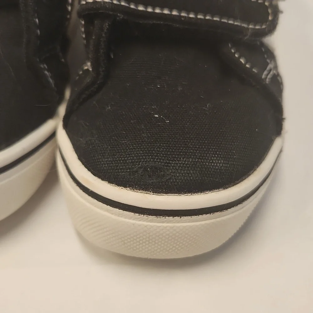 Wonder Nation Shoes Size 6 Toddler Black White